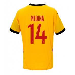 RC Lens Facundo Medina #14 Domaci Dres 2024-25 Kratak Rukavima